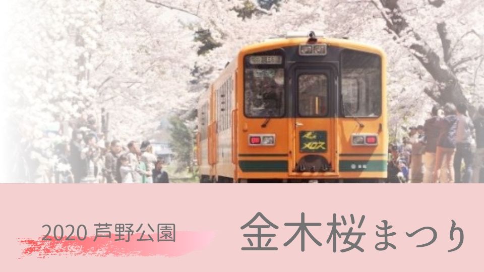 2020年（令和2年）　金木桜祭り　芦野公園　開催中止